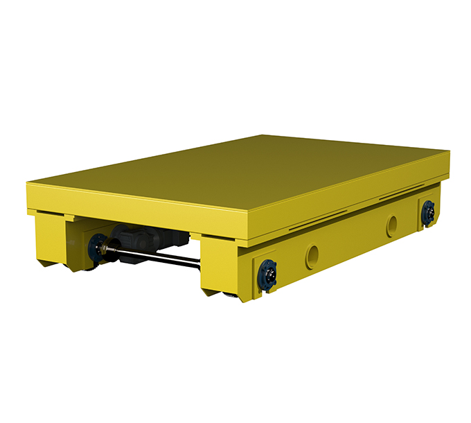 Casting transfer trolley